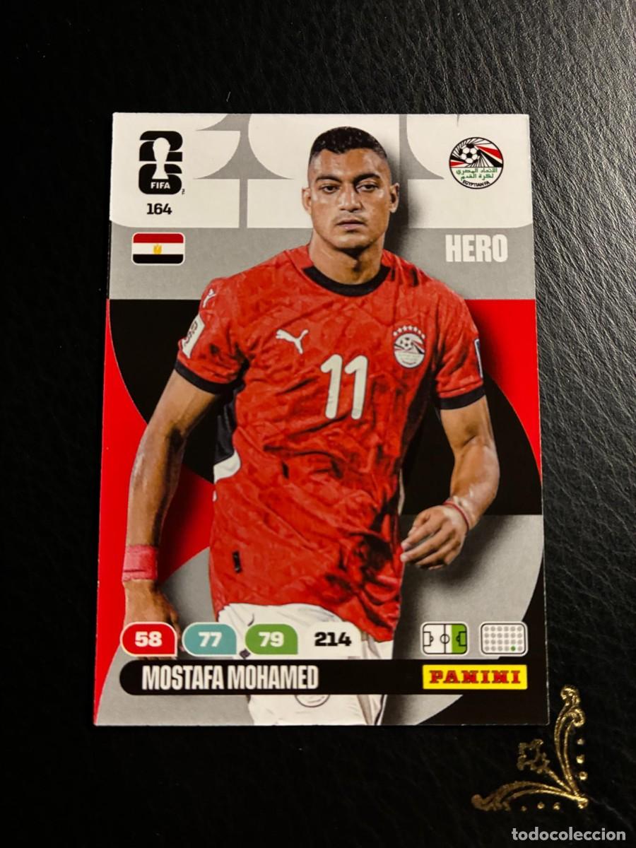 Football Stickers: 164 MOSTAFA MOHAMED EGIPTO FIFA WORLD CUP ADRENALYN MUNDIAL 2026 26 PANINI