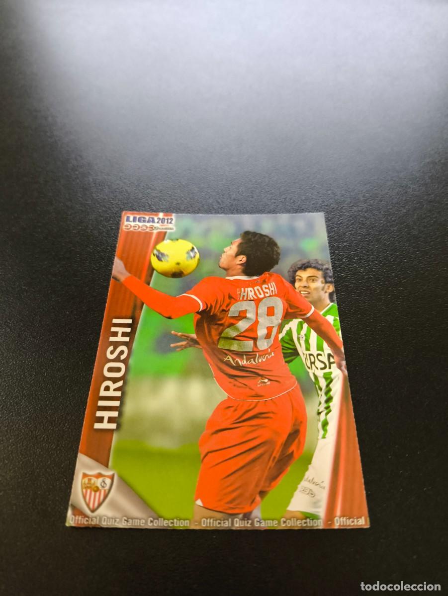 Football Stickers: 1248 HIROSHI SEVILLA ULTIMA HORA III MUNDICROMO LIGA 2011 2012 11 12 PLATINUM NO PANINI ESTE