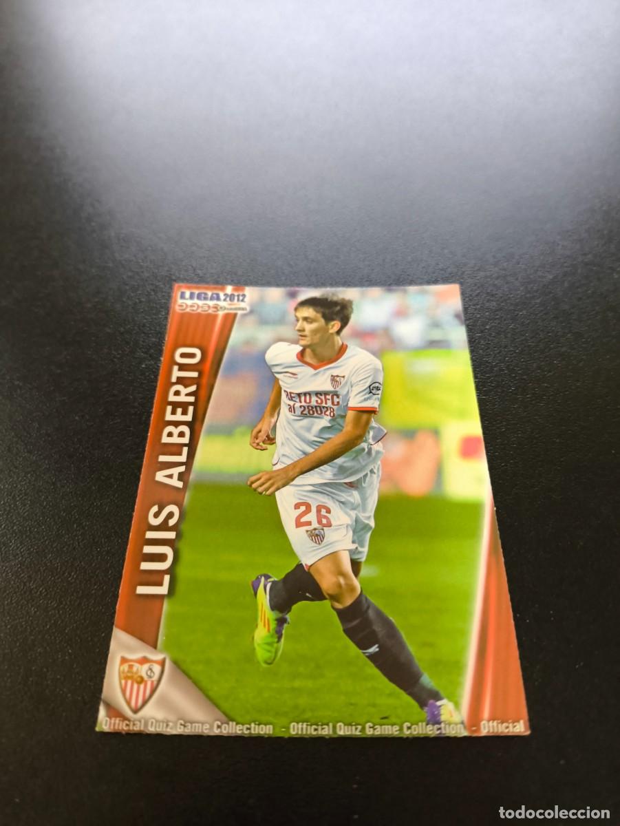 Football Stickers: 1249 LUIS ALBERTO SEVILLA ULTIMA HORA III MUNDICROMO LIGA 2011 2012 11 12 PLATINUM NO PANINI ESTE