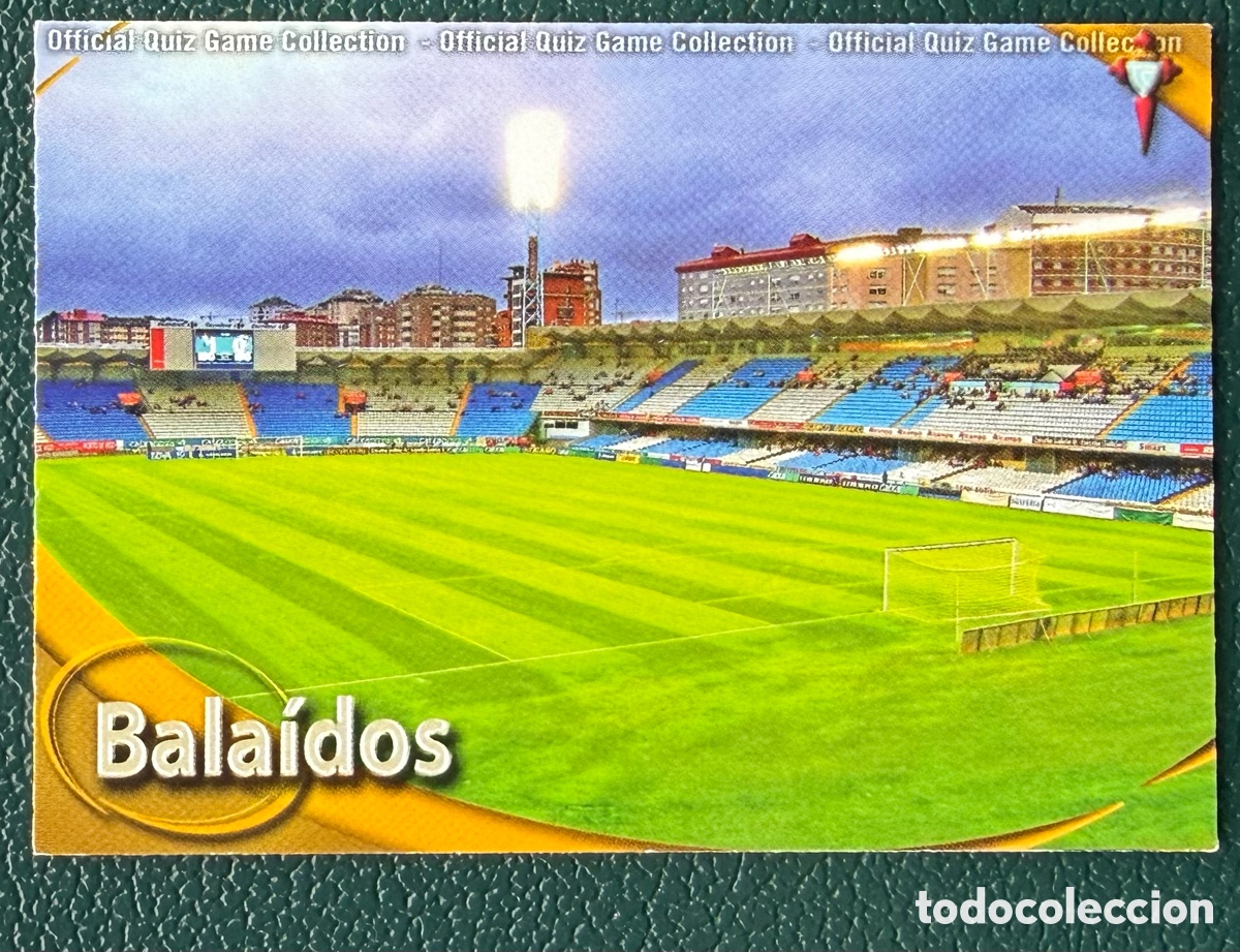 Football Stickers: 944 ESTADIO BALAIDOS MATE CELTA DE VIGO FICHAS ALBUM MUNDICROMO 2010 2011 10 11