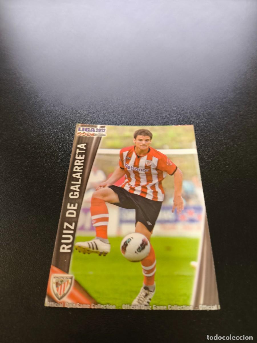 Football Stickers: 1251 GALARRETA ATHLET BILBAO ULTIMA HORA III MUNDICROMO LIGA 2011 2012 11 12 PLATINUM NO PANINI ESTE