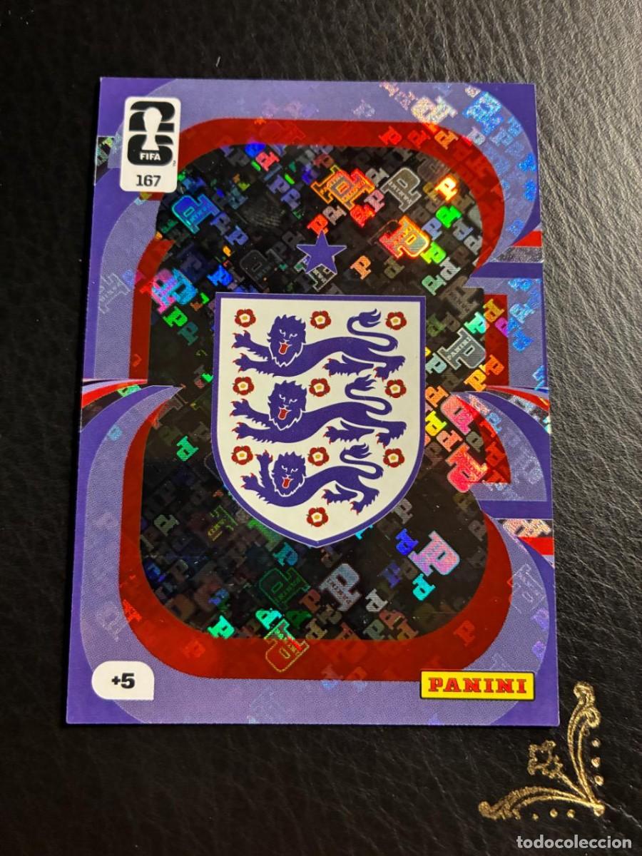 Fu&szlig;ball-Sticker: 167 ESCUDO INGLATERRA FIFA WORLD CUP ADRENALYN MUNDIAL 2026 26 PANINI