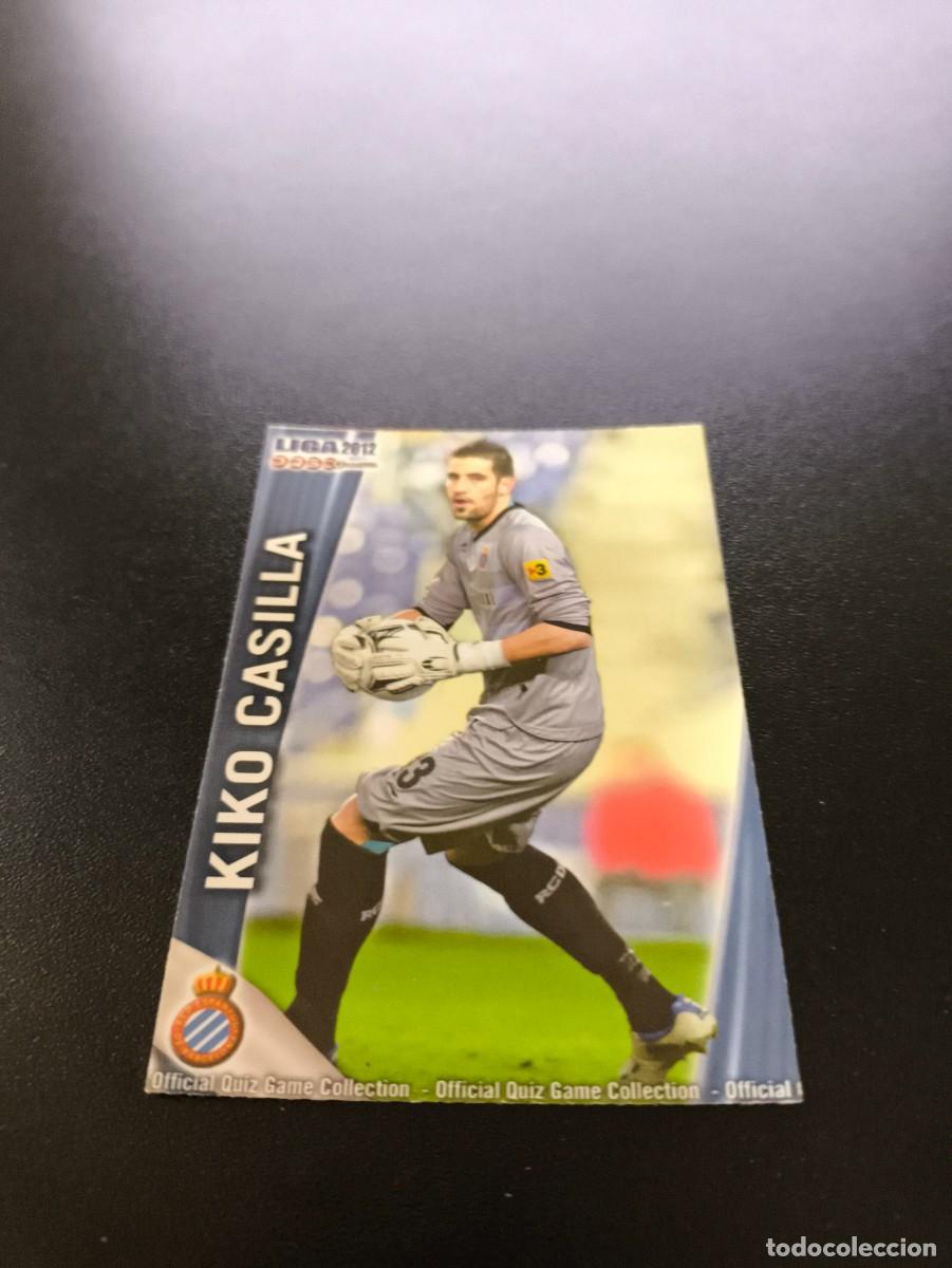 Cromos de F&uacute;tbol: 1253 KIKO CASILLA ESPANYOL ULTIMA HORA III MUNDICROMO LIGA 2011 2012 11 12 PLATINUM NO PANINI ESTE