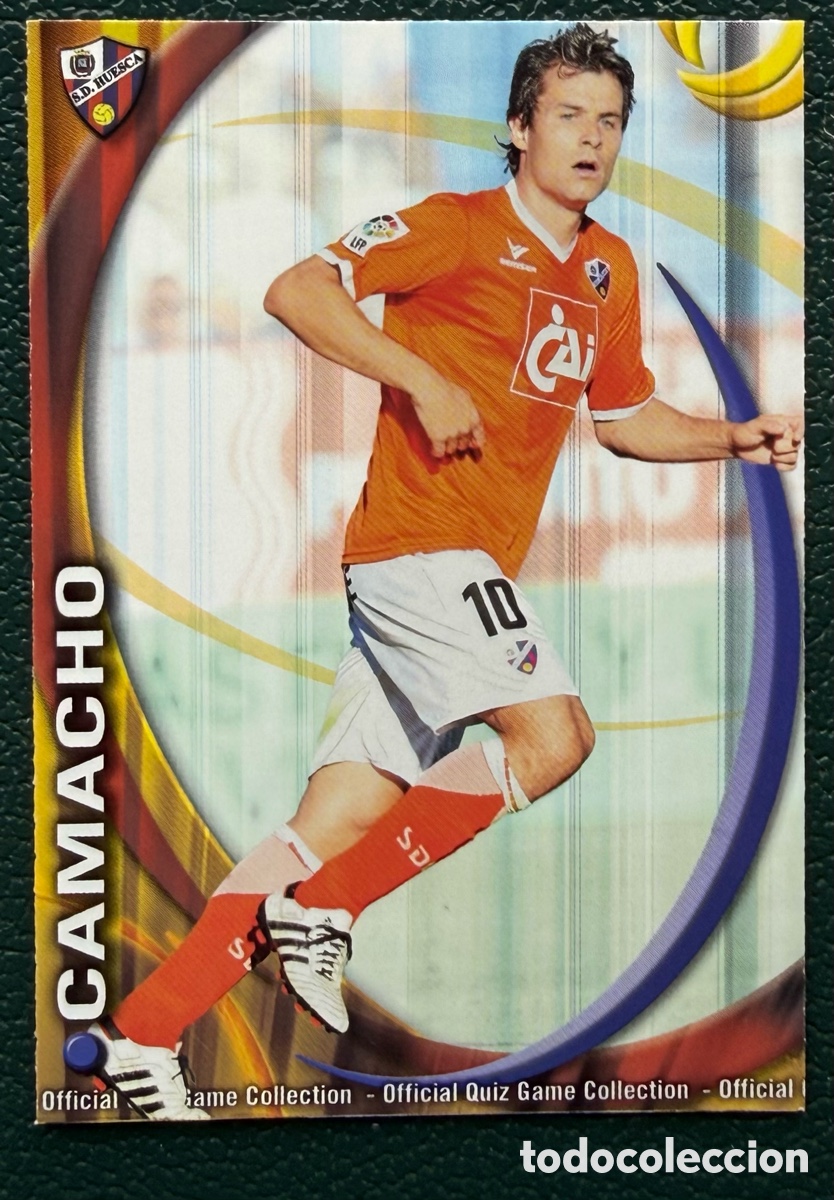 Cromos de F&uacute;tbol: 978 CAMACHO SD HUESCA FICHAS ALBUM MUNDICROMO 2010 2011 10 11