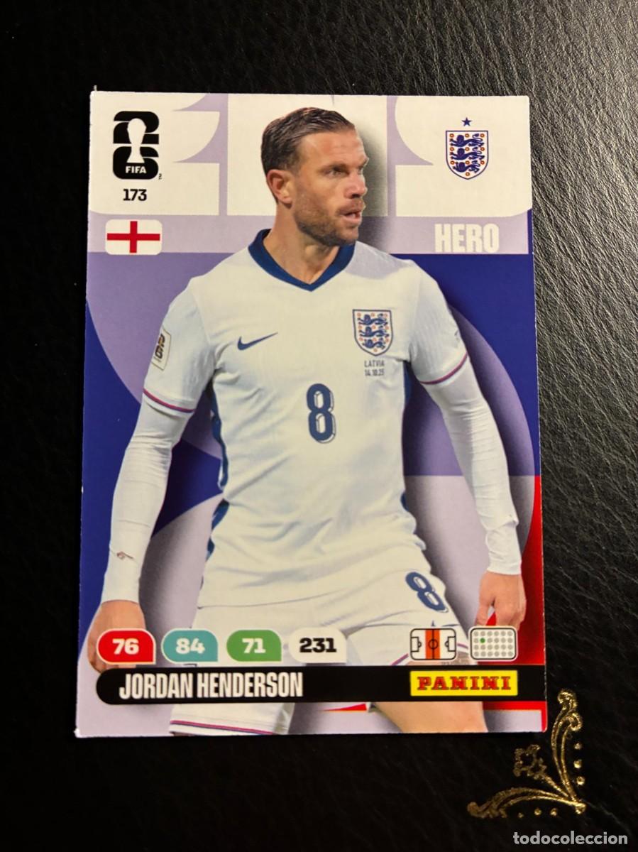 Cromos de F&uacute;tbol: 173 JORDAN HENDERSON INGLATERRA FIFA WORLD CUP ADRENALYN MUNDIAL 2026 26 PANINI