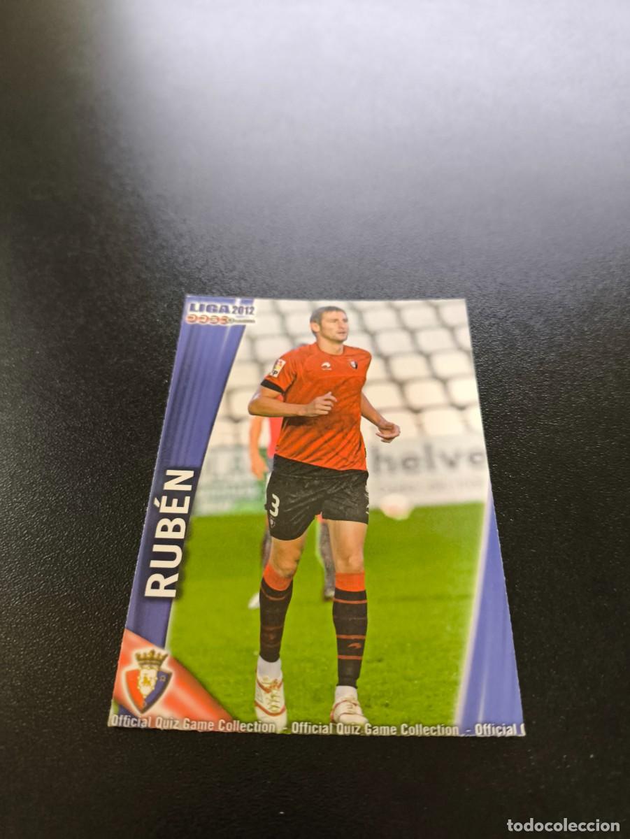 Cromos de F&uacute;tbol: 1260 RUBEN OSASUNA ULTIMA HORA III MUNDICROMO LIGA 2011 2012 11 12 PLATINUM NO PANINI ESTE