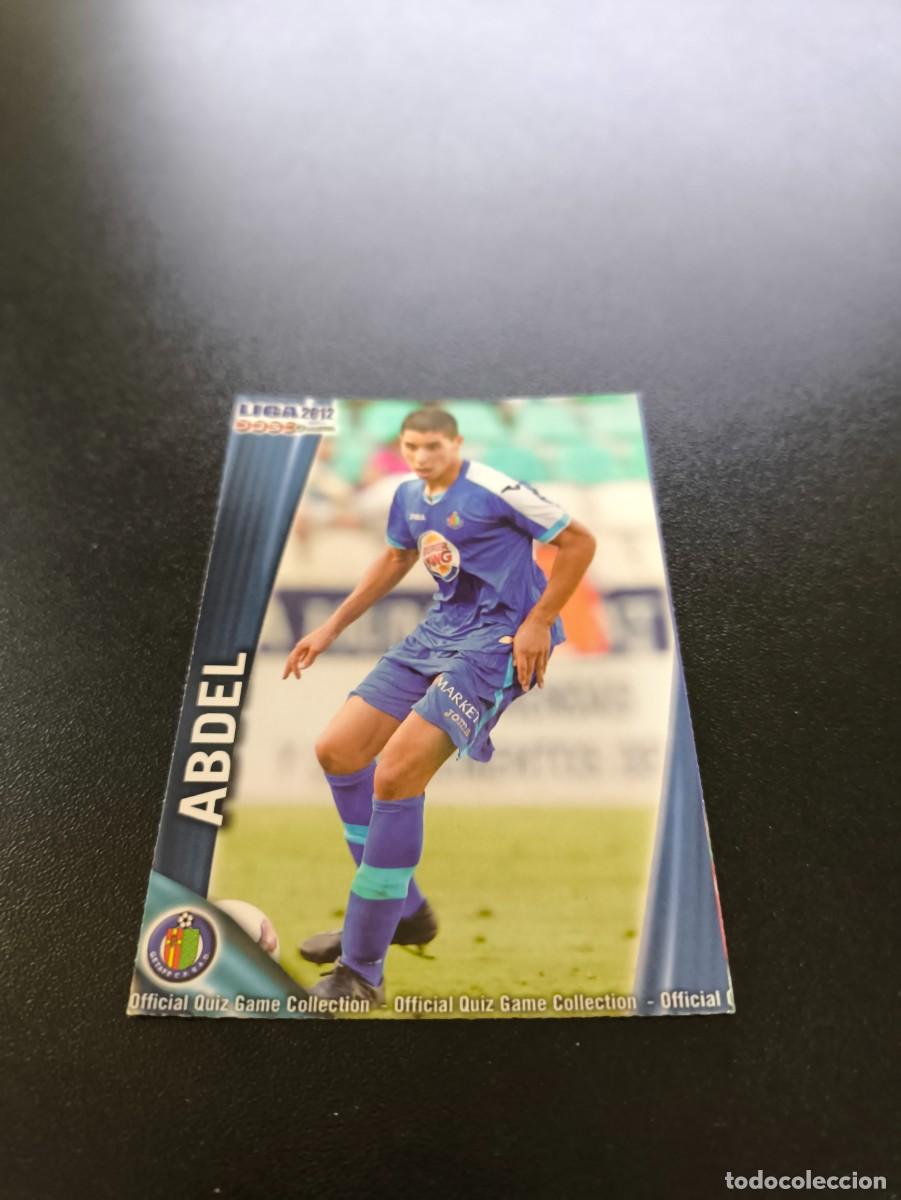 Cromos de F&uacute;tbol: 1278 ABDEL GETAFE ULTIMA HORA III MUNDICROMO LIGA 2011 2012 11 12 PLATINUM NO PANINI ESTE