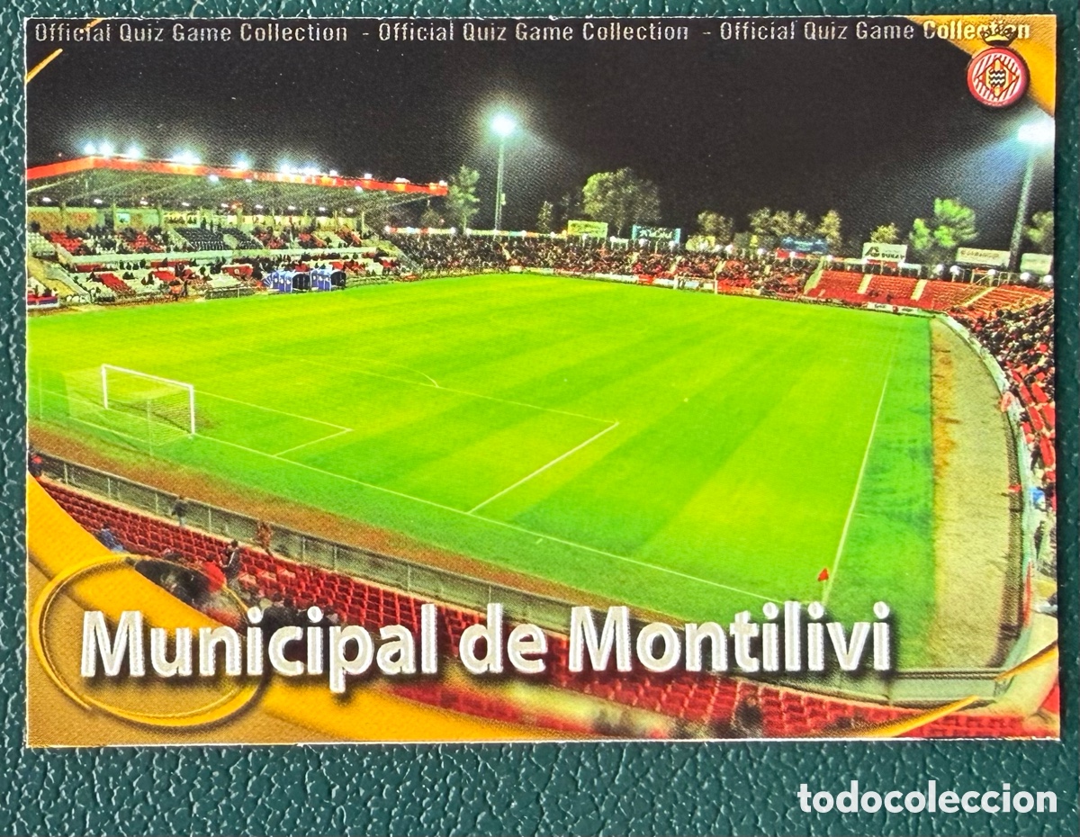 Cromos de Futebol: 986 ESTADIO MUNICIPAL DE MONTILIVI MATE GIRONA FC FICHAS ALBUM MUNDICROMO 2010 2011 10 11