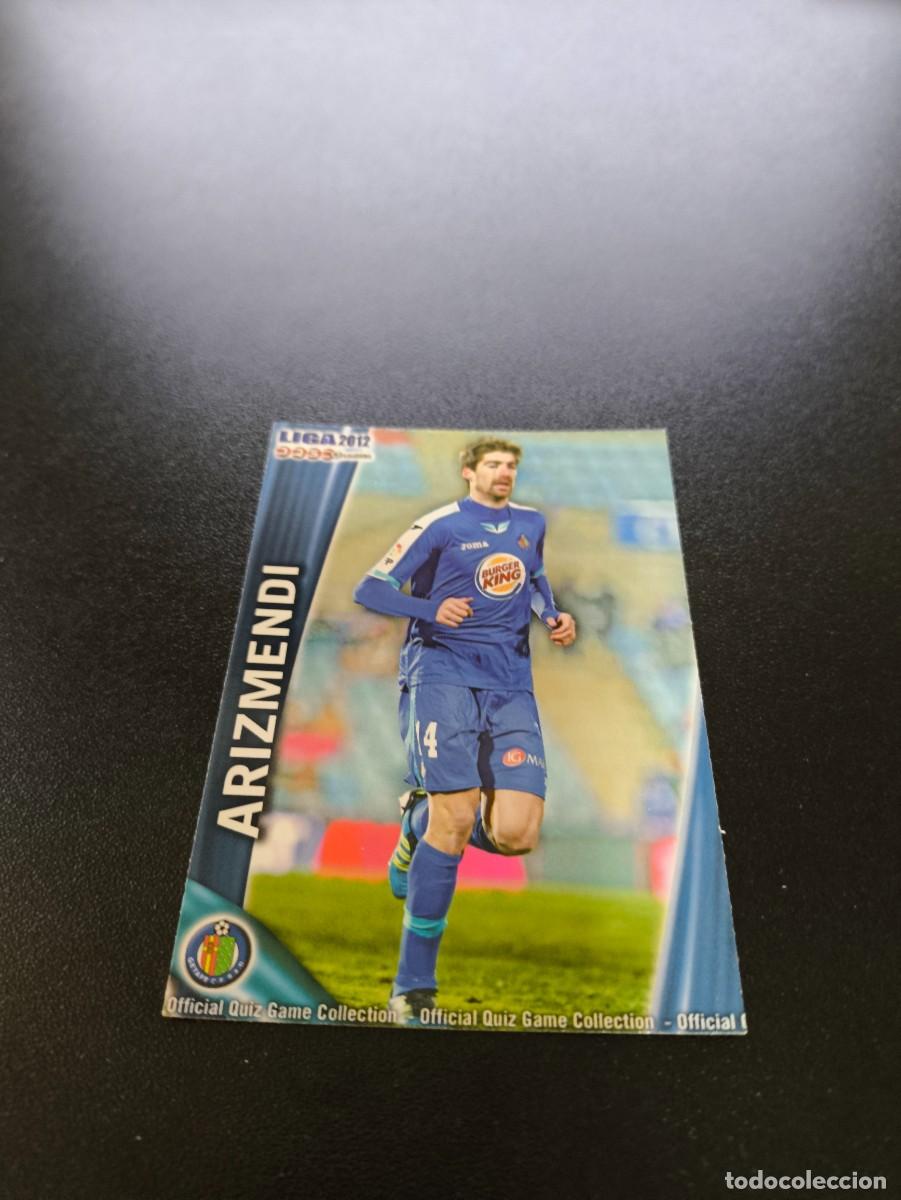 Cromos de F&uacute;tbol: 1279 ARIZMENDI GETAFE ULTIMA HORA III MUNDICROMO LIGA 2011 2012 11 12 PLATINUM NO PANINI ESTE