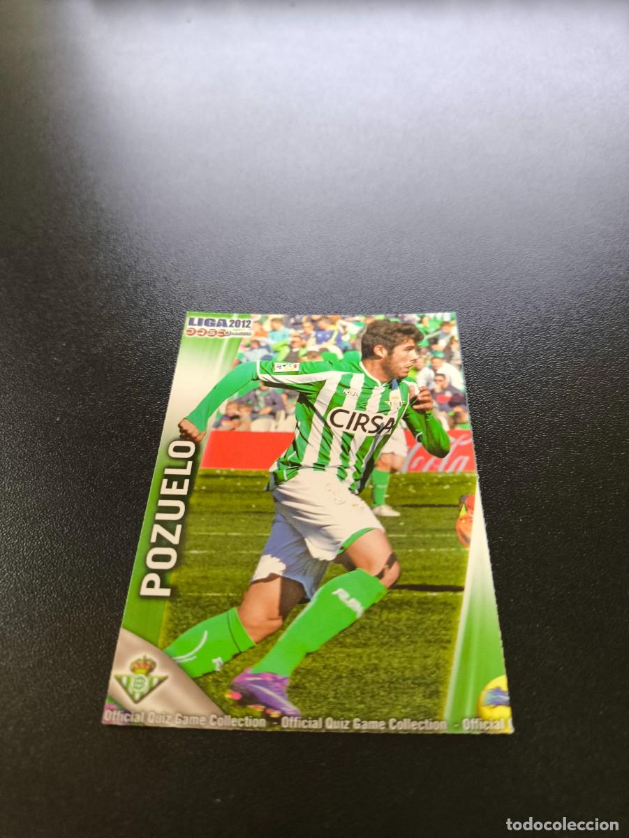 Cromos de F&uacute;tbol: 1286 POZUELO BETIS ULTIMA HORA IV MUNDICROMO LIGA 2011 2012 11 12 PLATINUM NO PANINI ESTE
