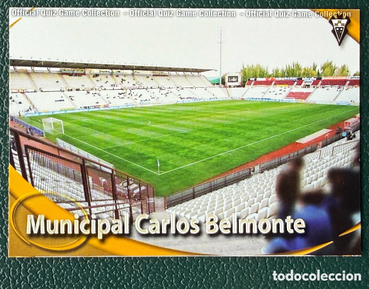 Cromos de Futebol: 1007 ESTADIO CARLOS BELMONTE MATE ALBACETE BALOMPIE FICHAS ALBUM MUNDICROMO 2010 2011 10 11