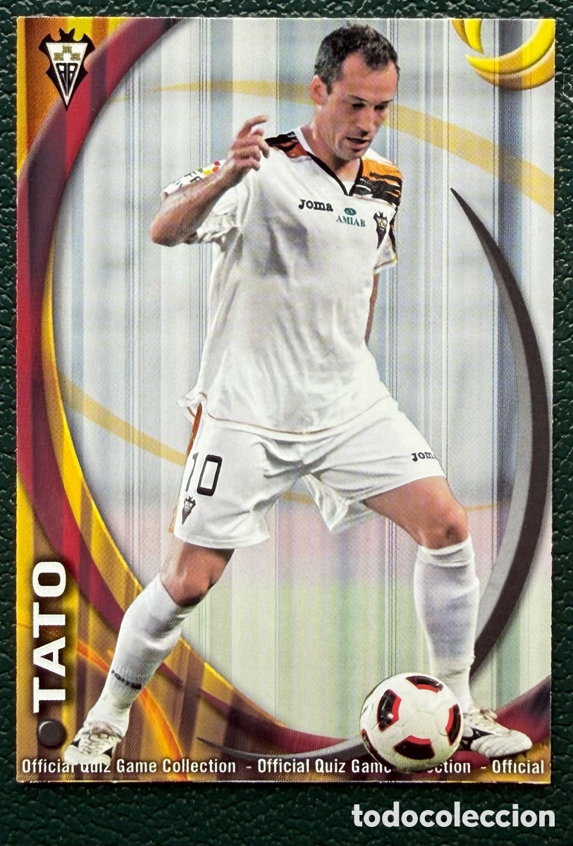 Cromos de Futebol: 1020 TATO ALBACETE BALOMPIE FICHAS ALBUM MUNDICROMO 2010 2011 10 11