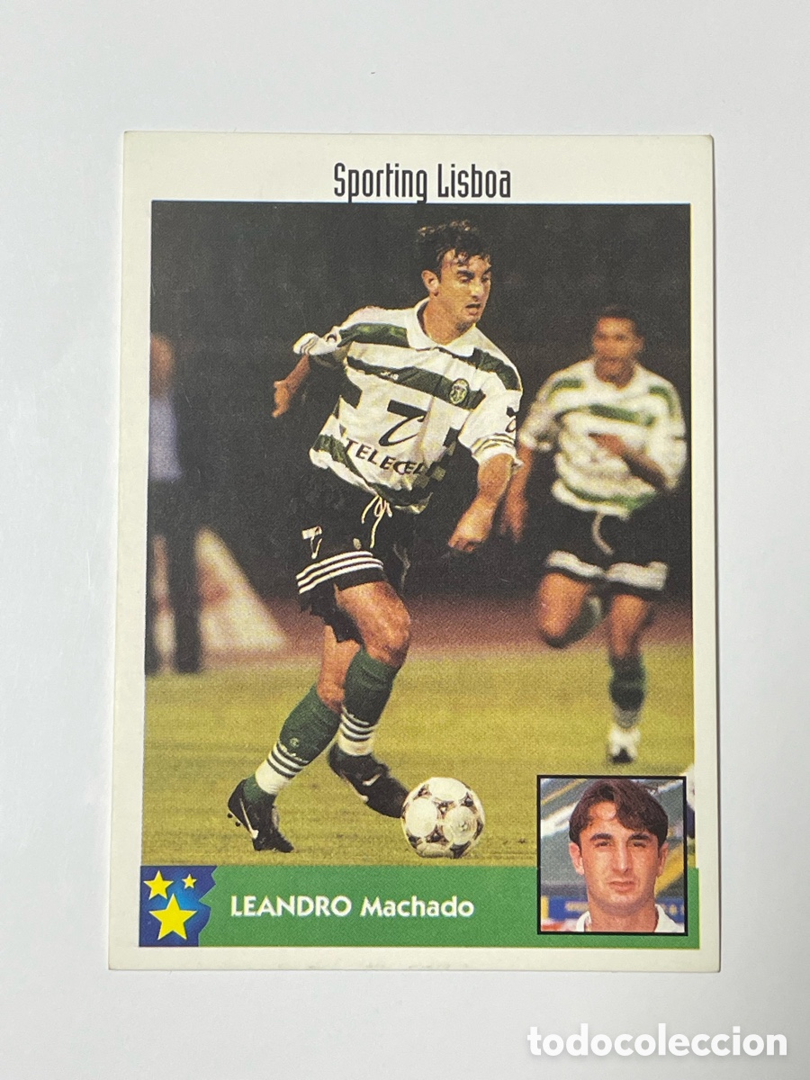 Fu&szlig;ball-Sticker: Leandro Sporting de Lisboa Panini Los mejores equipos de Europa 1997/98 #252