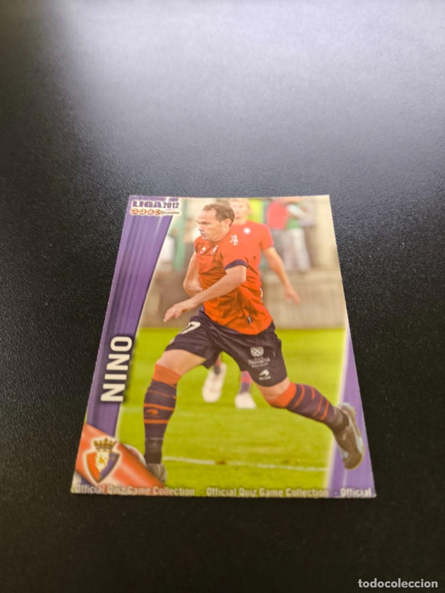 Cromos de F&uacute;tbol: 1261 NINO OSASUNA ULTIMA HORA III MUNDICROMO LIGA 2011 2012 11 12 PLATINUM NO PANINI ESTE