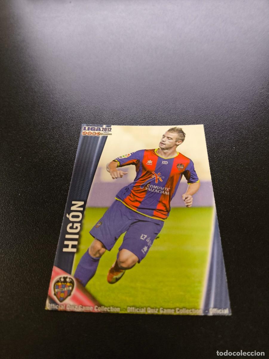 Cromos de F&uacute;tbol: 1274 HIGON LEVANTE ULTIMA HORA III MUNDICROMO LIGA 2011 2012 11 12 PLATINUM NO PANINI ESTE