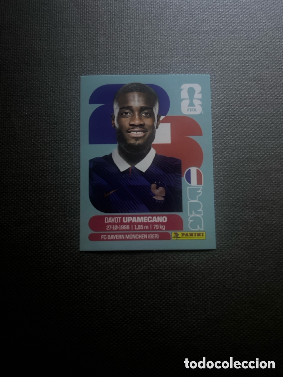 Cromos de F&uacute;tbol: Upamecano FRA 7 Francia France Mundial FIFA World Cup 2026 26