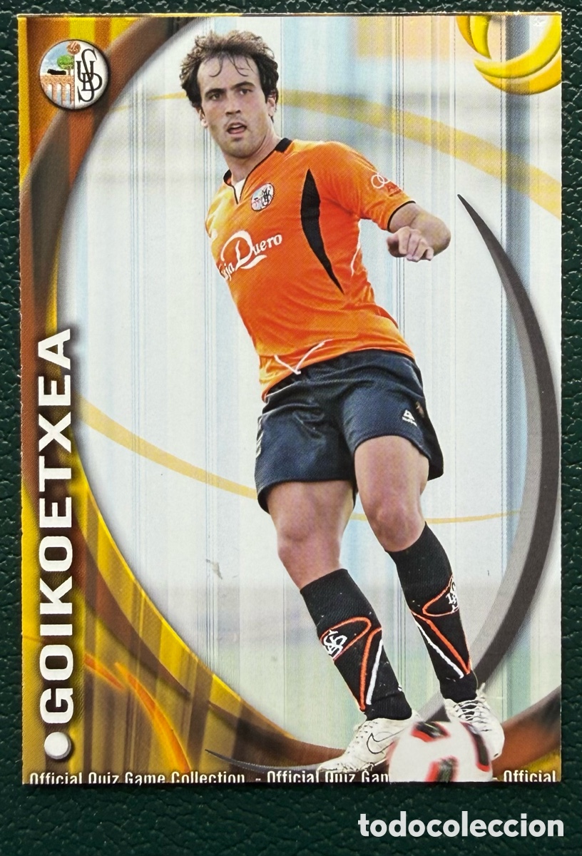 Cromos de F&uacute;tbol: 1034 GOIKOETXEA UD SALAMANCA FICHAS ALBUM MUNDICROMO 2010 2011 10 11