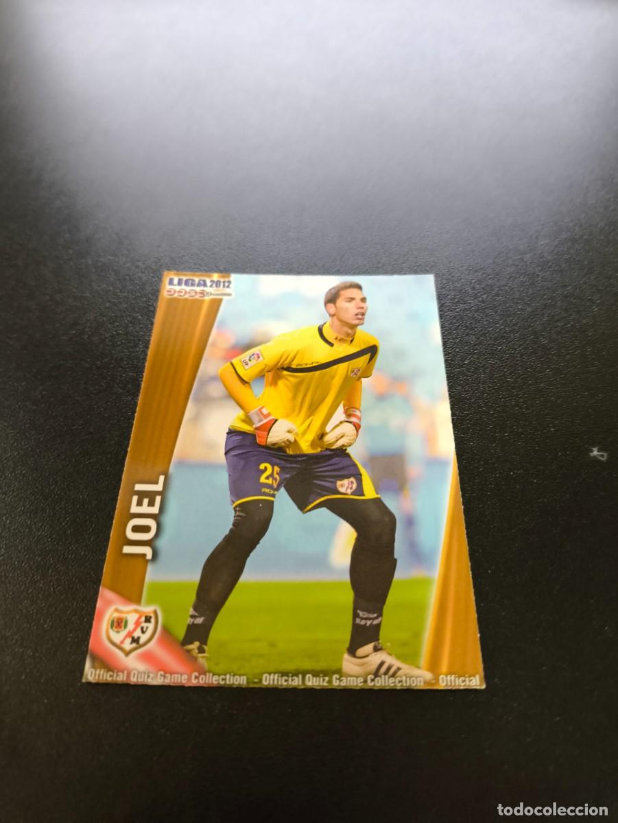 Cromos de F&uacute;tbol: 1288 JOEL RAYO VALLECANO ULTIMA HORA IV MUNDICROMO LIGA 2011 2012 11 12 PLATINUM NO PANINI ESTE