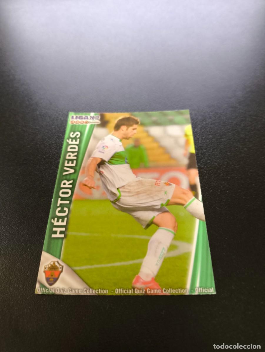 Cromos de F&uacute;tbol: 1301 HECTOR VERDES ELCHE ULTIMA HORA IV MUNDICROMO LIGA 2011 2012 11 12 PLATINUM NO PANINI ESTE