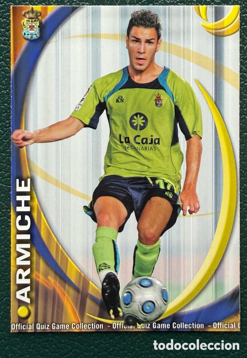 Cromos de F&uacute;tbol: 1059 ARMICHE UD LAS PALMAS FICHAS ALBUM MUNDICROMO 2010 2011 10 11