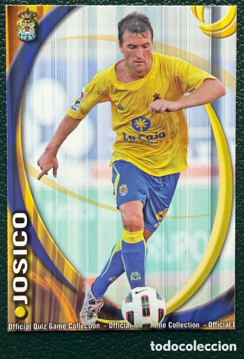 Cromos de F&uacute;tbol: 1060 JOSICO UD LAS PALMAS FICHAS ALBUM MUNDICROMO 2010 2011 10 11
