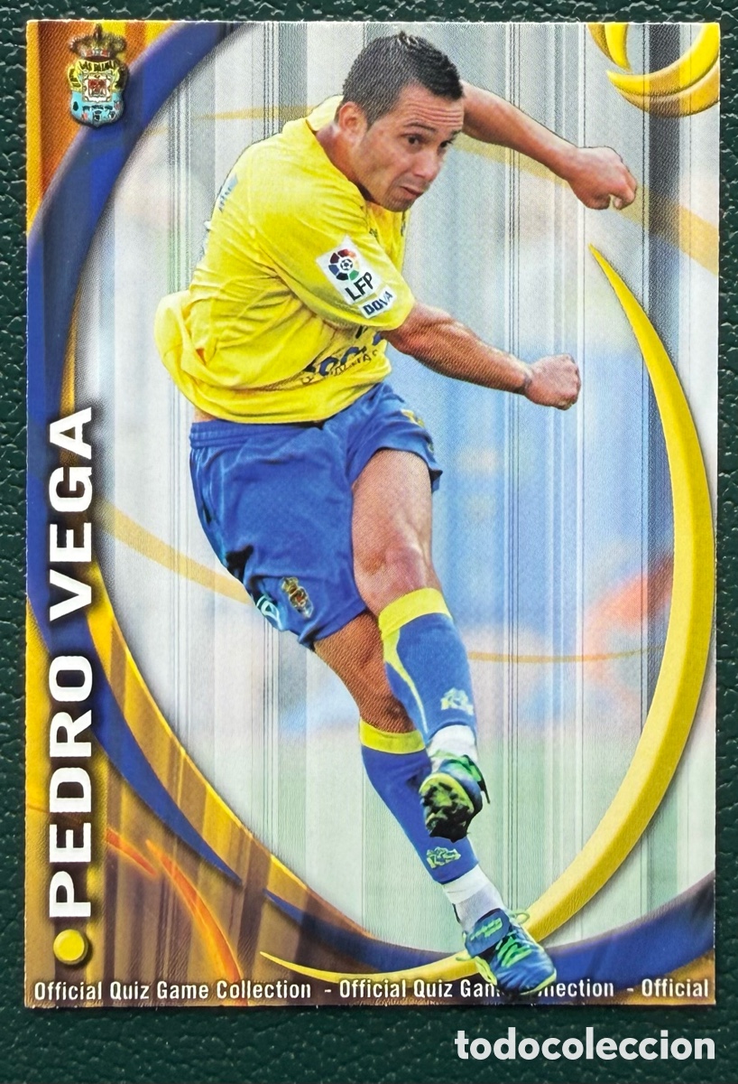 Cromos de F&uacute;tbol: 1061 PEDRO VEGA UD LAS PALMAS FICHAS ALBUM MUNDICROMO 2010 2011 10 11