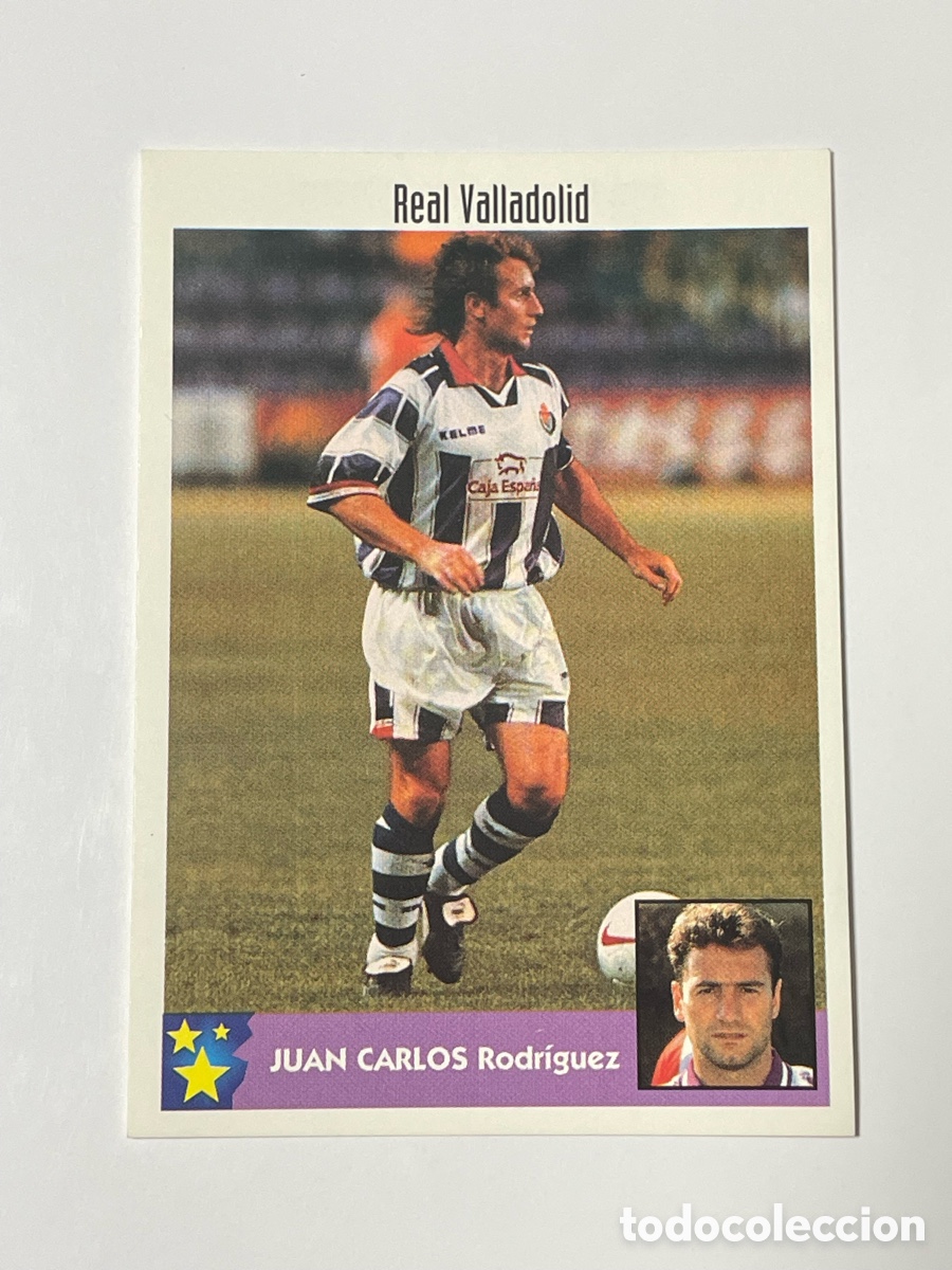Cromos de F&uacute;tbol: Juan Carlos Valladolid Panini Los mejores equipos de Europa 1997/98 #254