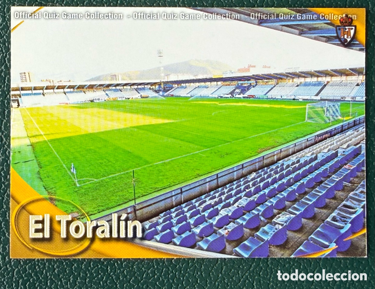 Figurine di Calcio: 1091 ESTADIO EL TORALIN MATE SD PONFERRADINA FICHAS ALBUM MUNDICROMO 2010 2011 10 11