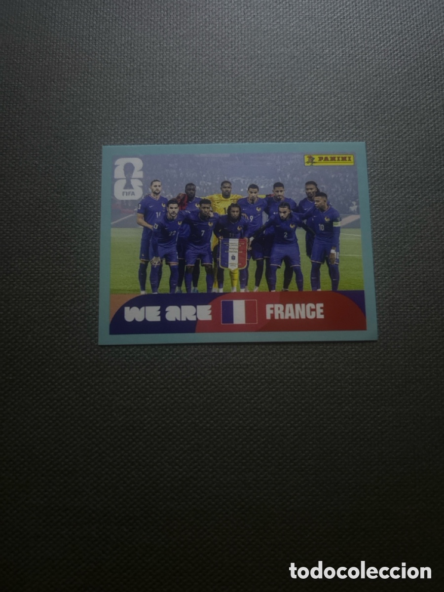 Cromos de F&uacute;tbol: Foto Equipo FRA 13 Francia France Mundial FIFA World Cup 2026 26