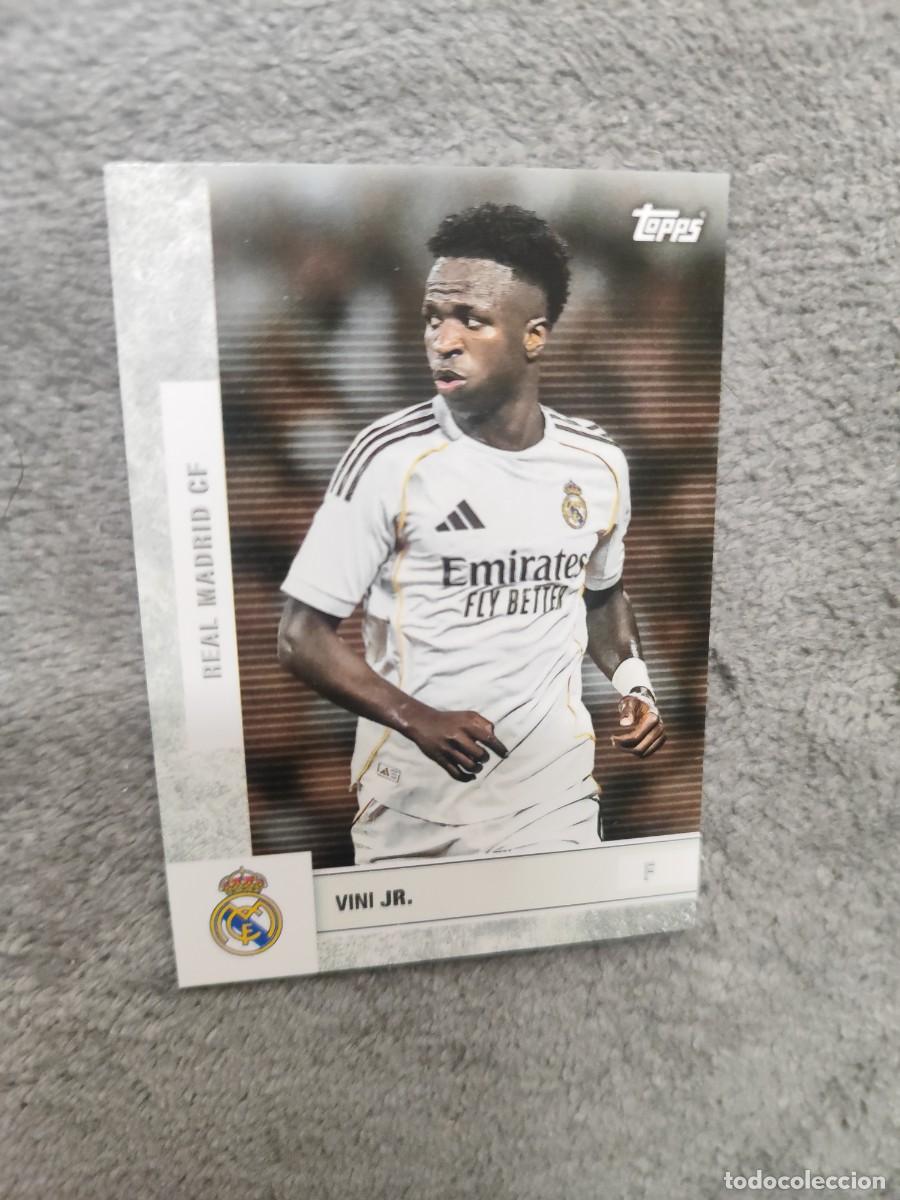 Fu&szlig;ball-Sticker: 16 TEAM SET REAL MADRID 25 26 VINI JR. FIRST TEAM TOPPS 2025 2026