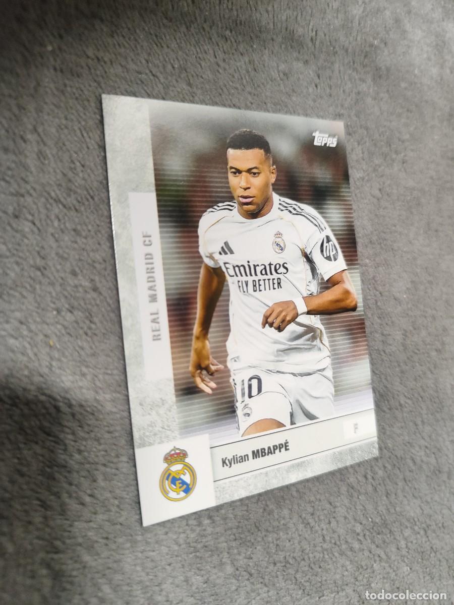 Cromos de F&uacute;tbol: 17 TEAM SET REAL MADRID 25 26 KYLIAN MBAPP&Eacute; FIRST TEAM TOPPS 2025 2026