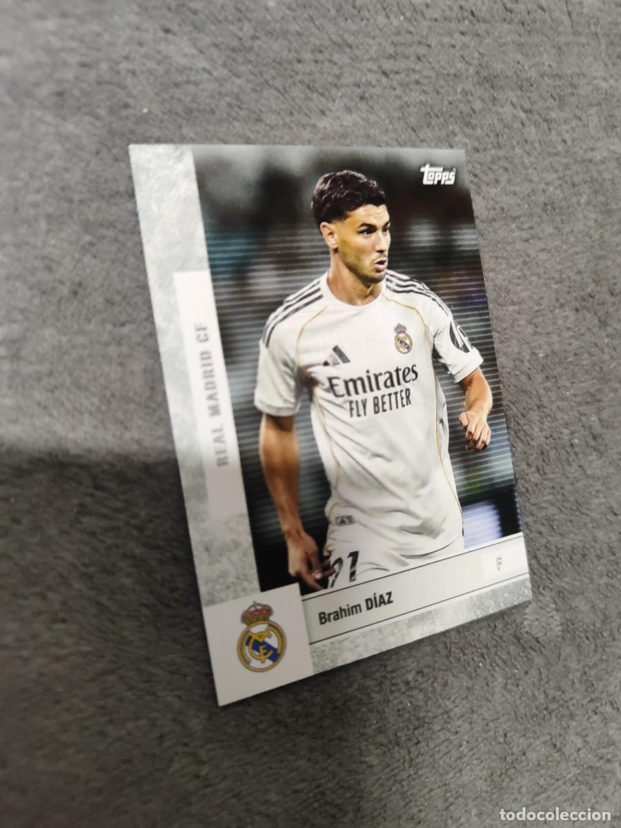Fu&szlig;ball-Sticker: 20 TEAM SET REAL MADRID 25 26 BRAHIM D&Iacute;AZ FIRST TEAM TOPPS 2025 2026