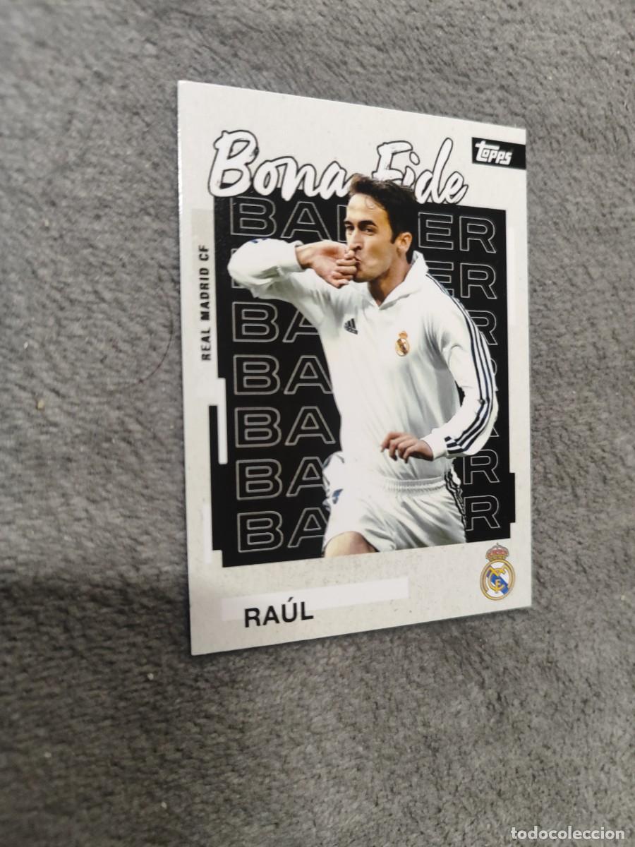 Fu&szlig;ball-Sticker: 22 TEAM SET REAL MADRID 25 26 RA&Uacute;L BONA FIDE BALLER TOPPS 2025 2026