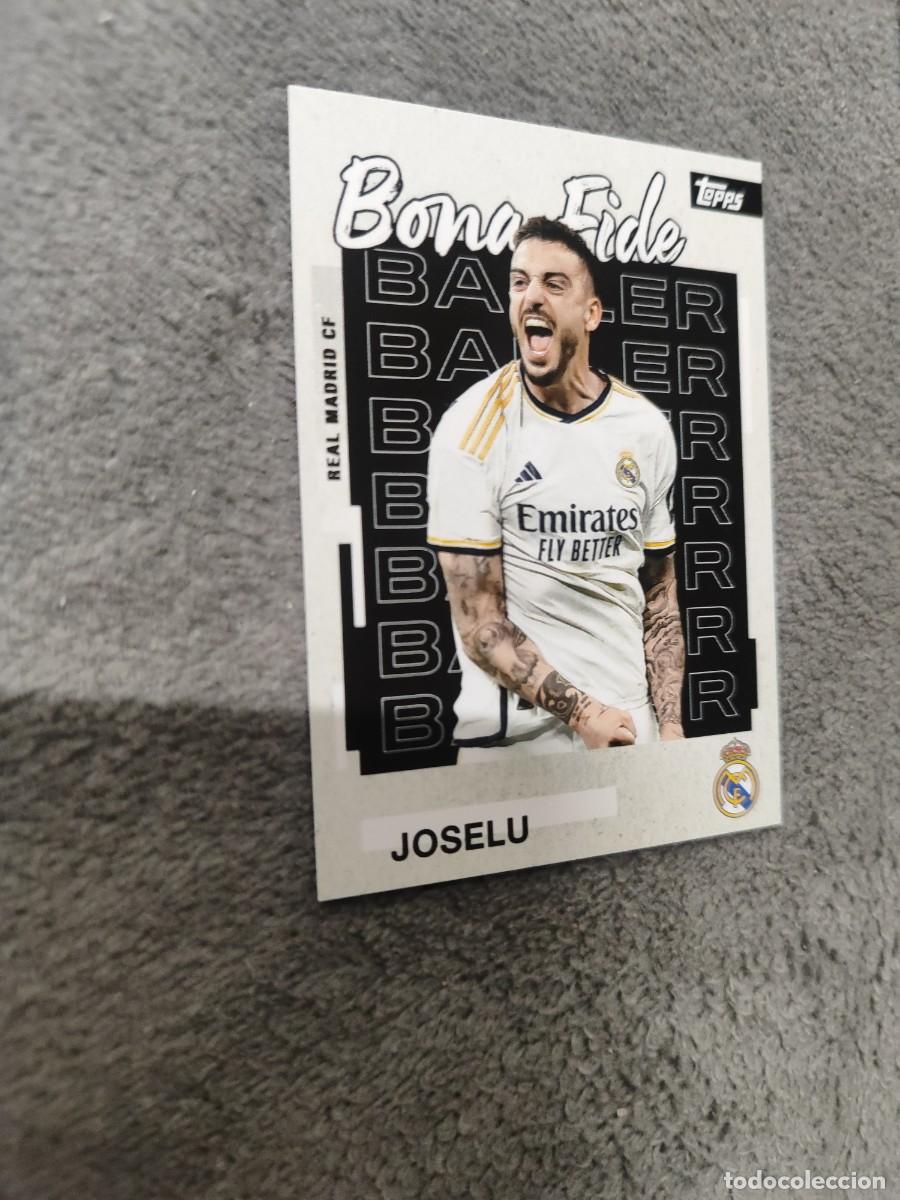 Fu&szlig;ball-Sticker: 24 TEAM SET REAL MADRID 25 26 JOSELU BONA FIDE BALLER TOPPS 2025 2026