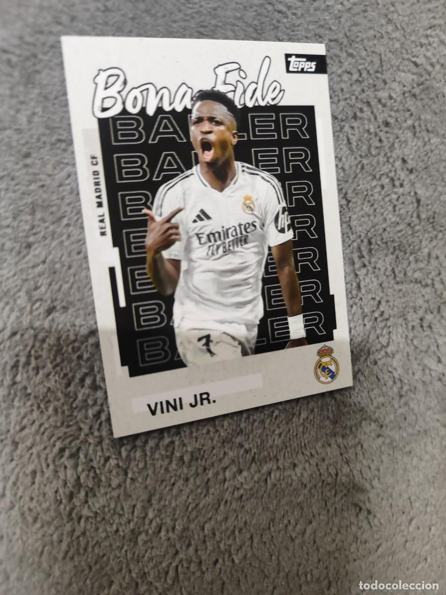 Fu&szlig;ball-Sticker: 25 TEAM SET REAL MADRID 25 26 VINI JR. BONA FIDE BALLER TOPPS 2025 2026
