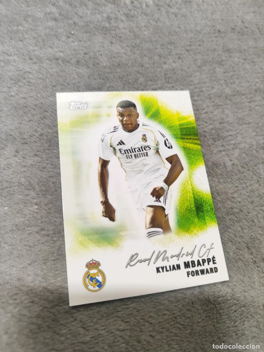 Cromos de F&uacute;tbol: 28 TEAM SET REAL MADRID 25 26 KYLIAN MBAPP&Eacute; PITCH PURSUITS TOPPS 2025 2026