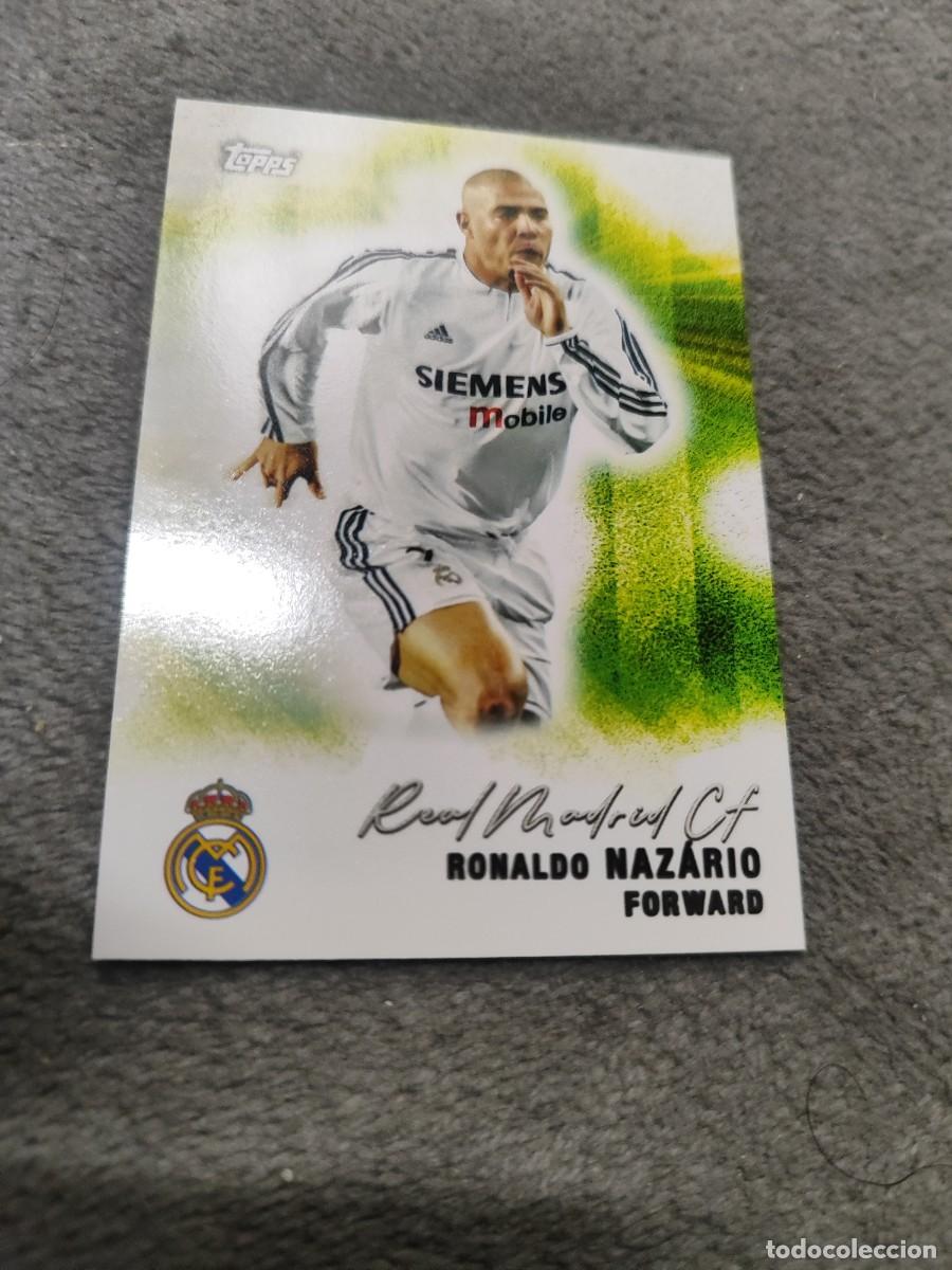 Fu&szlig;ball-Sticker: 30 TEAM SET REAL MADRID 25 26 RONALDO NAZ&Aacute;RIO PITCH PURSUITS TOPPS 2025 2026
