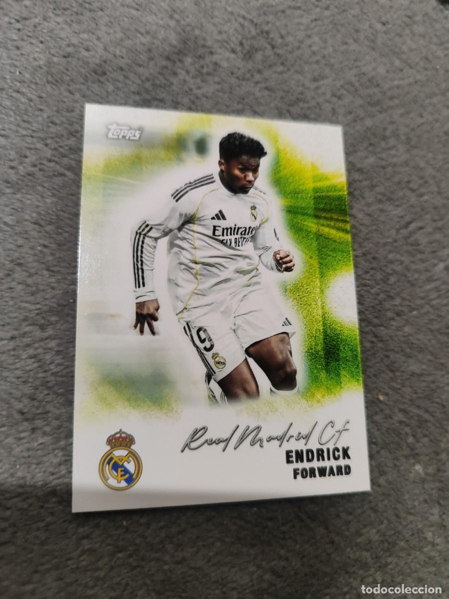 Cartes &agrave; collectionner de Football: 31 TEAM SET REAL MADRID 25 26 ENDRICK PITCH PURSUITS TOPPS 2025 2026