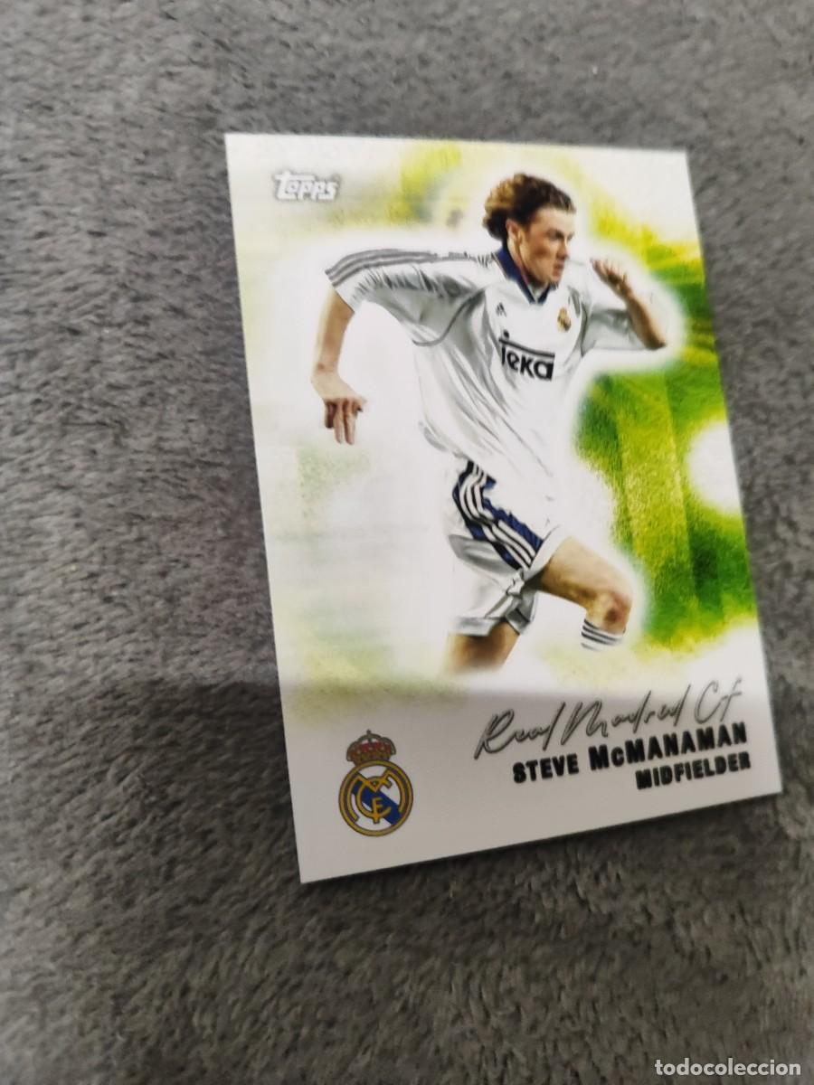 Cartes &agrave; collectionner de Football: 33 TEAM SET REAL MADRID 25 26 STEVE MCMANAMAN PITCH PURSUITS TOPPS 2025 2026