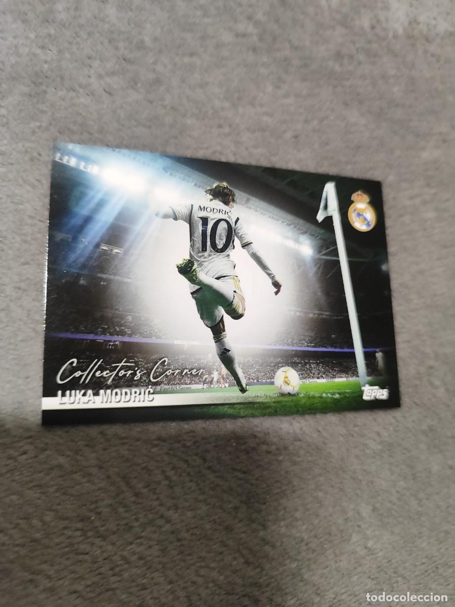 Cartes &agrave; collectionner de Football: 36 TEAM SET REAL MADRID 25 26 LUKA MODRIĆ COLLECTORS CORNER TOPPS 2025 2026