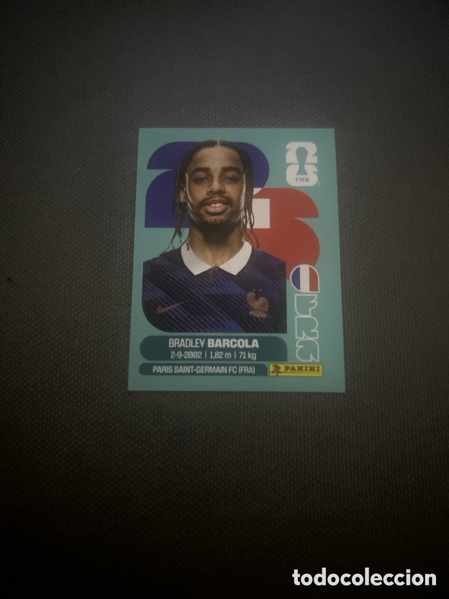 Figurine di Calcio: Barcola FRA 16 Francia France Mundial FIFA World Cup 2026 26