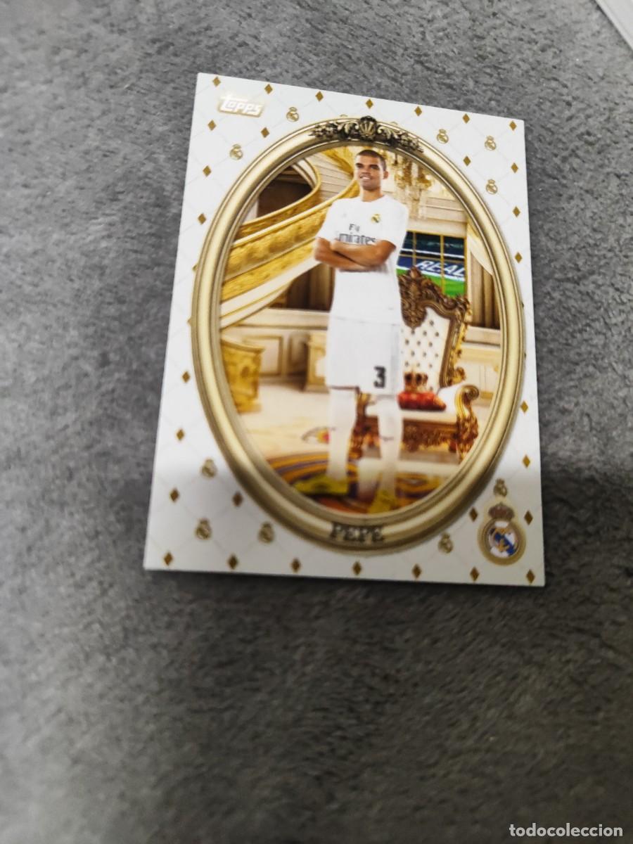 Cromos de F&uacute;tbol: 44 TEAM SET REAL MADRID 25 26 PEPE KING REAL TOPPS 2025 2026