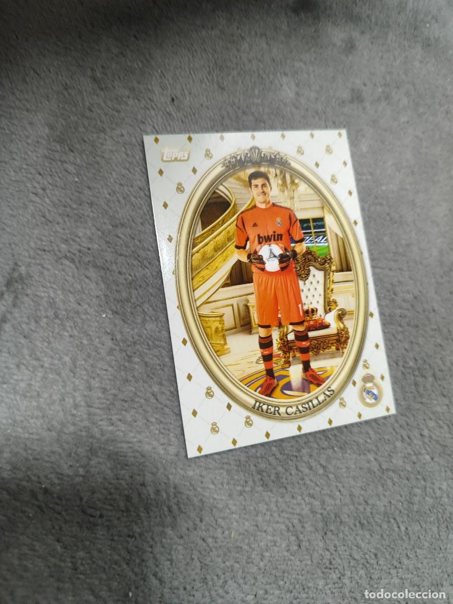 Cromos de F&uacute;tbol: 48 TEAM SET REAL MADRID 25 26 IKER CASILLAS KING REAL TOPPS 2025 2026