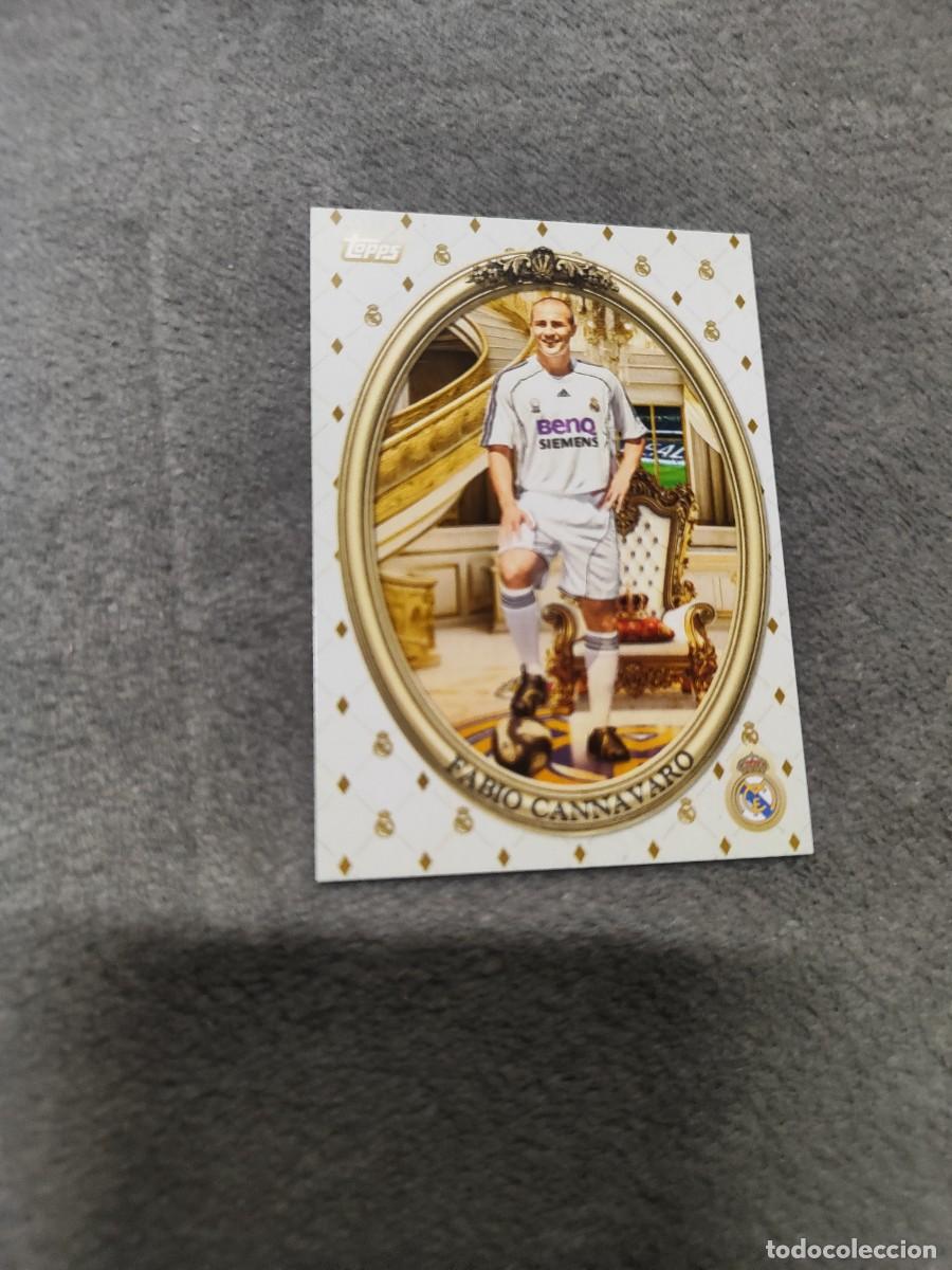 Cromos de F&uacute;tbol: 49 TEAM SET REAL MADRID 25 26 FABIO CANNAVARO KING REAL TOPPS 2025 2026
