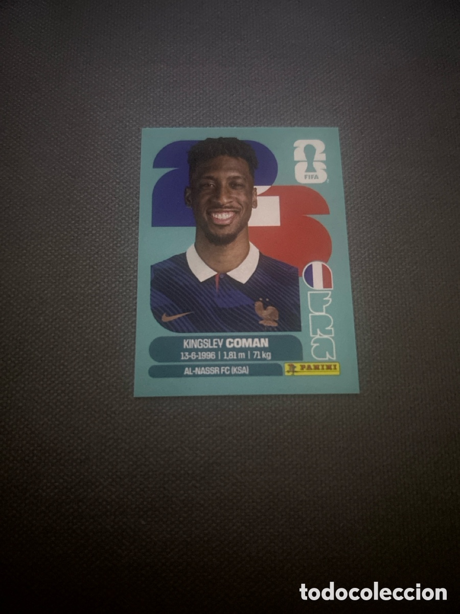 Cromos de F&uacute;tbol: Coman FRA 18 Francia France Mundial FIFA World Cup 2026 26