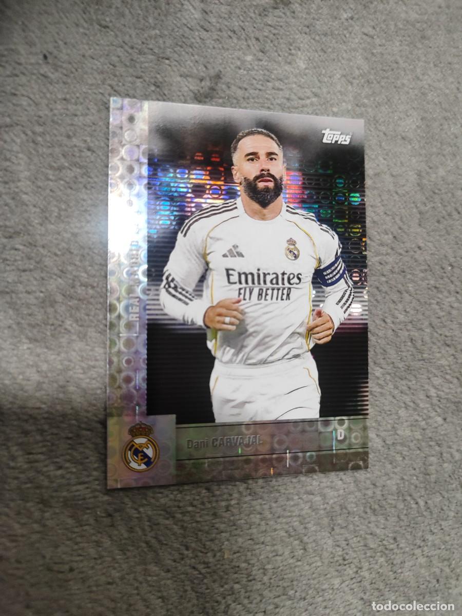 Cromos de F&uacute;tbol: 2 TEAM SET REAL MADRID 25 26 CARVAJAL HALO PARALELA PARALLEL TOPPS 2025 2026
