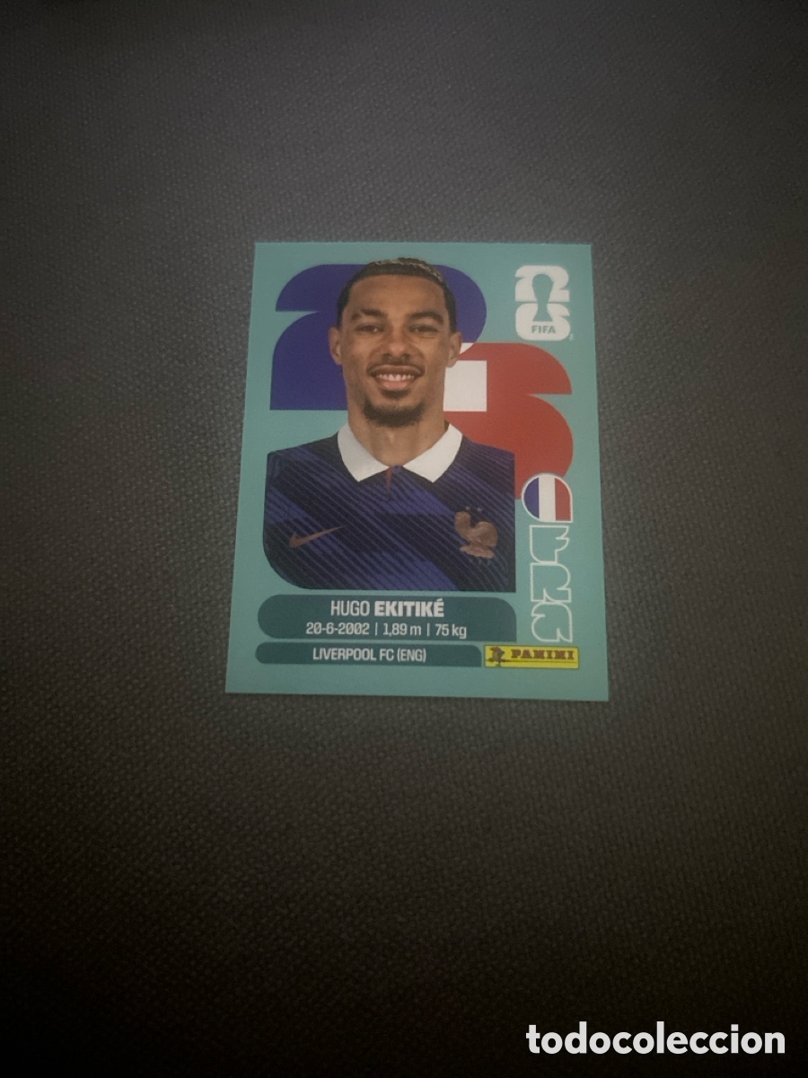 Cromos de F&uacute;tbol: Ekitik&eacute; FRA 19 Francia France Mundial FIFA World Cup 2026 26