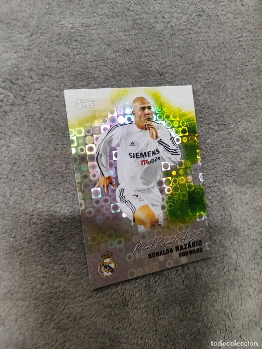 Cromos de F&uacute;tbol: 30 TEAM SET REAL MADRID 25 26 RONALDO NAZARIO HALO PARALELA PARALLEL TOPPS 2025 2026 PITCH PURSUITS