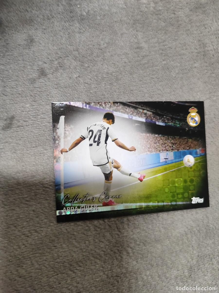 Cromos de F&uacute;tbol: 38 TEAM SET REAL MADRID 25 26 GULER HALO PARALELA PARALLEL TOPPS 2025 2026 COLLECTORS CORNER