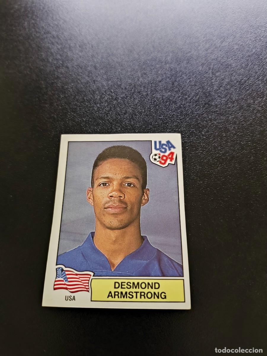Cromos de F&uacute;tbol: 19 Desmond Armstrong EEUU SIN PEGAR PANINI FIFA WORLD CUP MUNDIAL USA ESTADOS UNIDOS 1994
